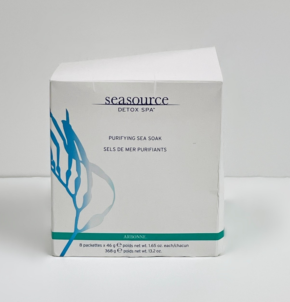 Arbonne Seasource Detox Spa Purifying Sea Soak 8 Packets